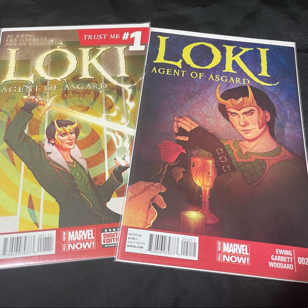 Loki Comic Books lot of 2
